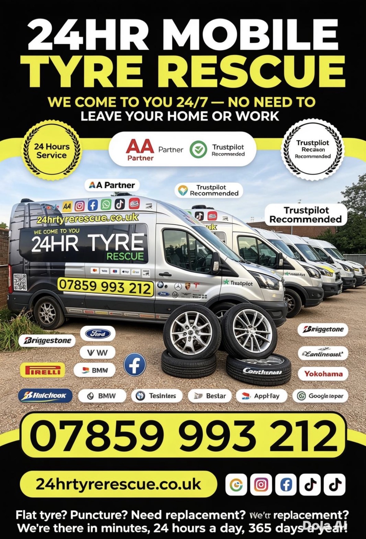 London Mobile Tyres emergency callout